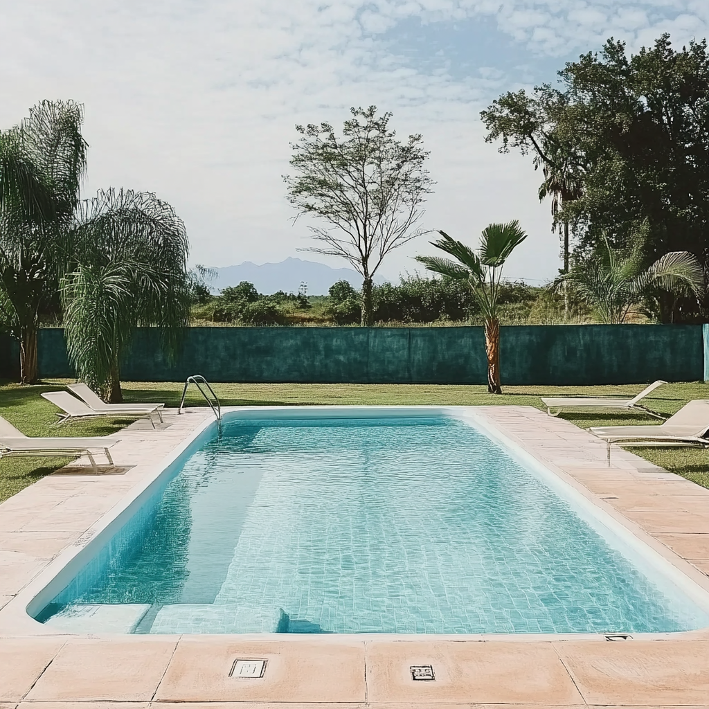 PISCINA RECTANGULAR 4,00 X 2,40 X 1,30