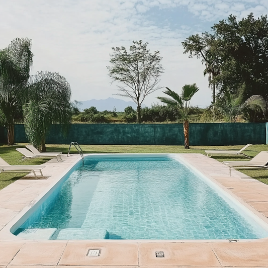 PISCINA RECTANGULAR 4,00 X 2,40 X 1,30